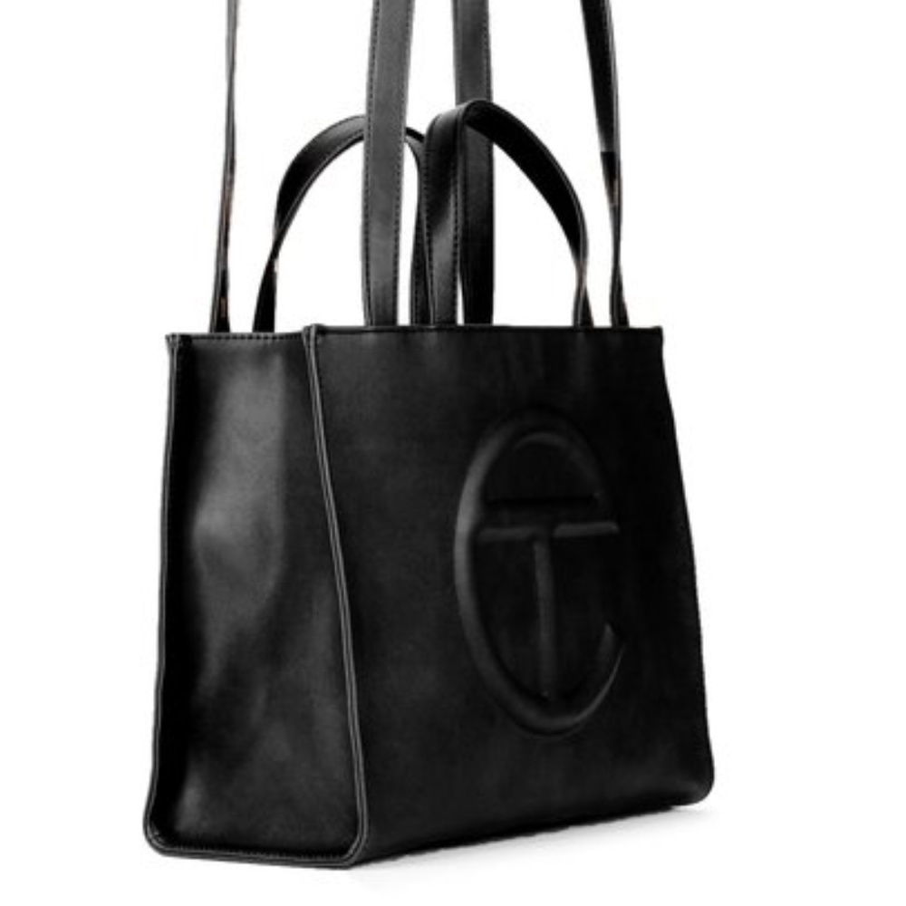 NWOT Telfar Medium Black Shopping Bag with dustbag